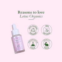 Lotus Organics+ Hair Growth Active Concentrate Serum 28ml | 100% Organic Rosemary Oil, AnaGain & Hairdian | Strengthens Hair Follicles & Boosts Growth | For All Hair Types