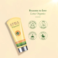 Lotus Organics+ Hydrating Gel Mineral Sunscreen SPF 30 PA+++ 50g | 100% Certified Organic Frangipani | Non-Greasy & Fast Absorbing | Strengthens Skin Barrier | UVA/UVB Protection | Unisex | All Skin Types
