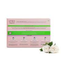 Lotus Organics+ Precious Brightening Facial Kit 47g| With 4 Steps for Instant Bright & Glowing Skin | Enriched with 100% Certified Organic Actives | For Men & Women