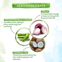 Mama Earth Mama earth Onion Hair Mask 200g | Enriched with Onion Oil & Organic Bamboo Vinegar | Strengthens Hair, Controls Hair Fall & Promotes Healthy Hair Growth