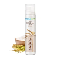 Mama Earth Mama earth Onion Rice Night Cream 50g | Enriched with Rice Water & Niacinamide | Hydrates, Brightens & Restores Skin Overnight