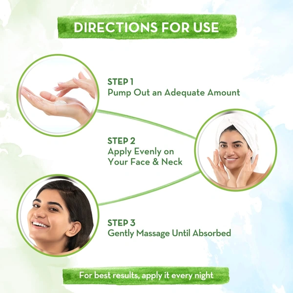 Mama Earth Mama earth Onion Rice Night Cream 50g | Enriched with Rice Water & Niacinamide | Hydrates, Brightens & Restores Skin Overnight
