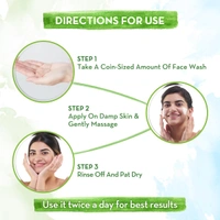 Derma Co Mamaearth Bye Bye Blemishes Face Wash 100ml | with Mulberry and Vitamin C for Even Skin Tone | Reduces Blemish & Dark Spots | Brightens Skin | Deep Cleansing | Acne Control | Skin Glow | for All Skin Types
