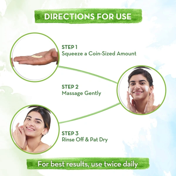 Derma Co Mamaearth Honey Malai Face Wash 100ml | with Honey & Malai For Nourishing Glow | Brightens Skin | Gentle Cleanser | Non-Drying | Healthy Glow | Smooth & Supple Skin |Parabens Free | For All Skin Types