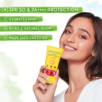 Derma Co Mamaearth Hydraful Sunscreen 50g | with Beetroot & Hyaluronic Acid | SPF 50 & PA++++ | For Hydrated Sun Protection | Lightweight | Natural Glow | For Oily, Combination & Dry Skin | UVA and UVB Protection