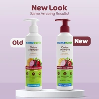 Mamaearth Onion Shampoo 250ml | with Onion Oil & Plant Keratin | Paraben & SLS Free | Anti-Frizz Hair | Chemical-Free | Keratin-Infused Shampoo | Hair Fall Control |  Strengthens Roots & Repairs Damage | for All Hair Types