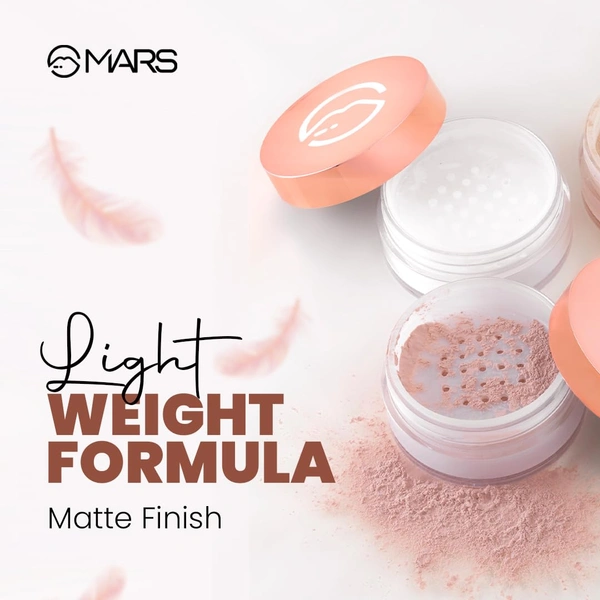 Mars Born To Bake Setting Powder Banana Pudding, 10g | Matte Finish | Long-Lasting Oil Control | Sebum Management | Blurs Pores & Fine Lines
