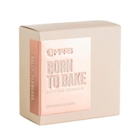Mars Born To Bake Setting Powder Banana Pudding, 10g | Matte Finish | Long-Lasting Oil Control | Sebum Management | Blurs Pores & Fine Lines