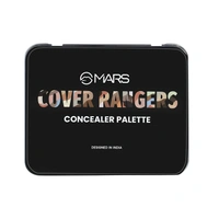 Mars Cover Rangers Creamy Matte Concealer & Corrector Palette 03 Multicolor, 24 gm | Easy-to-Blend | Lightweight Concealer for Face Makeup