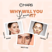 Mars Cover Rangers Creamy Matte Concealer & Corrector Palette 01 Multicolor, 24 gm | Easy-to-Blend | Lightweight Concealer for Face Makeup