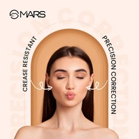 Mars Cover Rangers Creamy Matte Concealer & Corrector Palette 01 Multicolor, 24 gm | Easy-to-Blend | Lightweight Concealer for Face Makeup