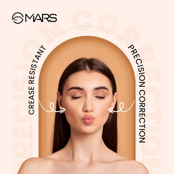 Mars Cover Rangers Creamy Matte Concealer & Corrector Palette 01 Multicolor, 24 gm | Easy-to-Blend | Lightweight Concealer for Face Makeup