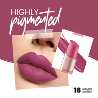 Mars MARS Creamy Matte Long-Lasting Lipstick for Women 3.2g (Shade 18-Gulabi Garba)| Smooth & Lightweight | Single Swipe Application