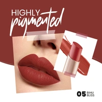 Mars MARS Creamy Matte Long-Lasting Lipstick for Women 3.2g (Shade 05-Bihu Bliss)| Smooth & Lightweight | Single Swipe Application
