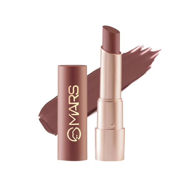 Mars MARS Creamy Matte Long-Lasting Lipstick for Women 3.2g (Shade 09-Bollywood Surprise)| Smooth & Lightweight | Single Swipe Application