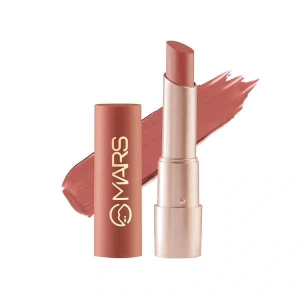 Mars MARS Creamy Matte Long-Lasting Lipstick for Women 3.2g (Shade 13-Love Lavani)| Smooth & Lightweight | Single Swipe Application