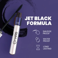 Mars Double Trouble Volumizing and Lengthening Mascara | Long Lasting | Full, Bold Lashes | 2-in-1 Mascara | Smudgeproof & Water Resistance | - 15ml