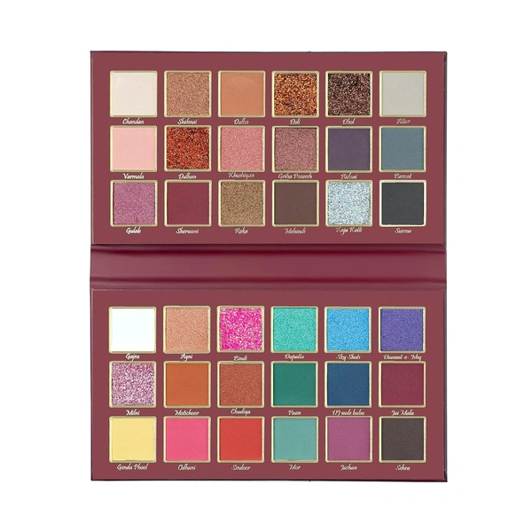 Mars Eyeshadow 36 Colur 36g , Jashan-E-Shrinaar  Multicolor Palette