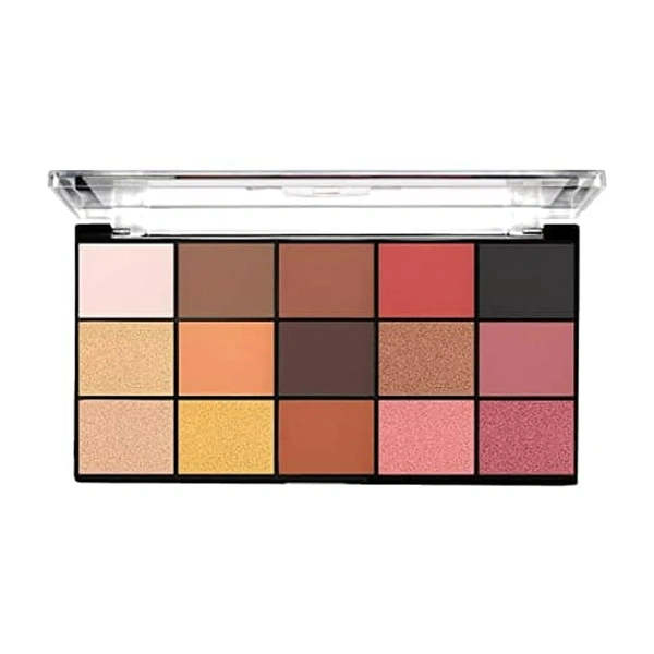 Mars Fantasy 15 Eyeshadow Palette 01 Multicolor 22.5g| Highly Pigmented Matte | Shimmer Shades | Stunning Eye Looks