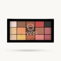 Mars Fantasy 15 Eyeshadow Palette 01 Multicolor 22.5g| Highly Pigmented Matte | Shimmer Shades | Stunning Eye Looks