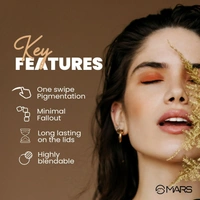 Mars Fantasy 15 Eyeshadow Palette 01 Multicolor 22.5g| Highly Pigmented Matte | Shimmer Shades | Stunning Eye Looks