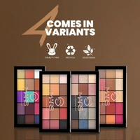 Mars Fantasy 15 Eyeshadow Palette 01 Multicolor 22.5g| Highly Pigmented Matte | Shimmer Shades | Stunning Eye Looks