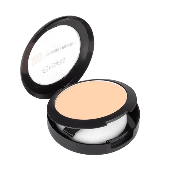 Mars HD Mattifying Compact Powder 03 Butter Scotch (8g) | Long-Lasting | Lightweight Formula | Oil Control |Flawless Matte Finish