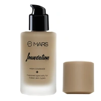 Mars High-Coverage Liquid Matte Foundation (Shade 06, 40ml) | High-pigment| Full Coverage & Flawless Matte Finish|Waterproof