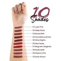 Mars MARS Matte Long-Lasting Lip Liner | Lip Pencil 02-DEEP DAWN (1.4g)| Smooth One-Swipe Application
