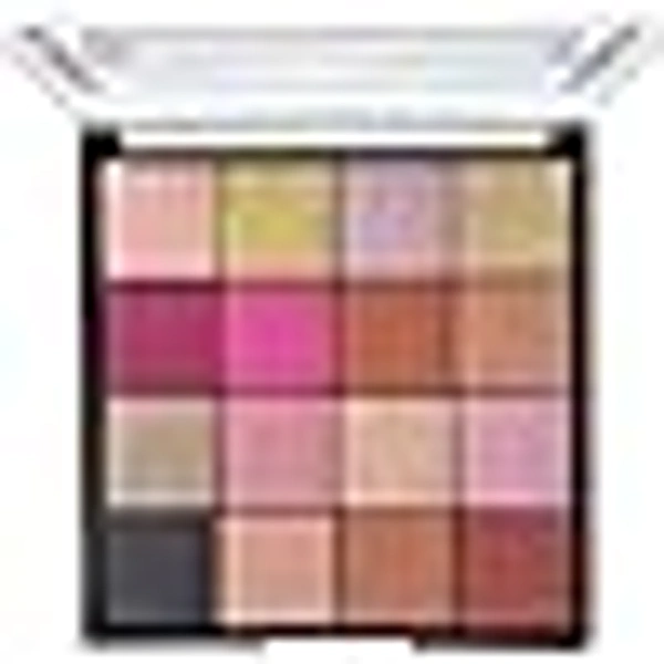 Mars Mesmereyes 16 Color Smoky Eyes Eyeshadow Palette 01 Multicolor, 80.8g| Highly Pigmented Matte & Shimmer Finishes