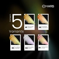 Mars Northern Lights Liquid Eyeshadow 01 Scottish Serenity, 1.8ml | Dual-Tone Chrome Effect | Liquid Shimmer | One-Swipe Pigmentation | Smudge-Proof & Lightweight Formula