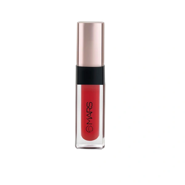 Mars Popstar Matte Liquid Mousse Lipstick 05-Moves(6ml) | Lightweight | Non-Sticky | Transfer-Proof & Waterproof | Long-Lasting  upto 12-Hour
