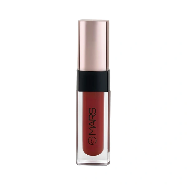 Mars Popstar Matte Liquid Mousse Lipstick 08-Muse (6ml) | Lightweight | Non-Sticky | Transfer-Proof & Waterproof | Long-Lasting  upto 12-Hour