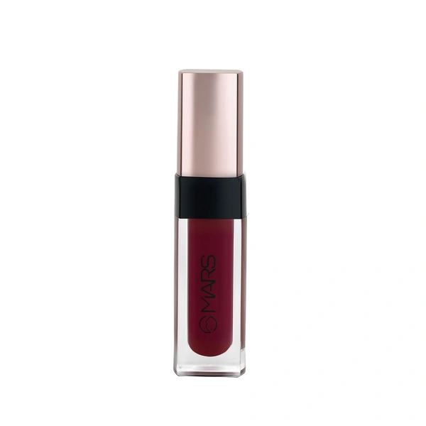 Mars Popstar Matte Liquid Mousse Lipstick 13-Wild Chase (6ml) | Lightweight | Non-Sticky | Transfer-Proof & Waterproof | Long-Lasting  upto 12-Hour
