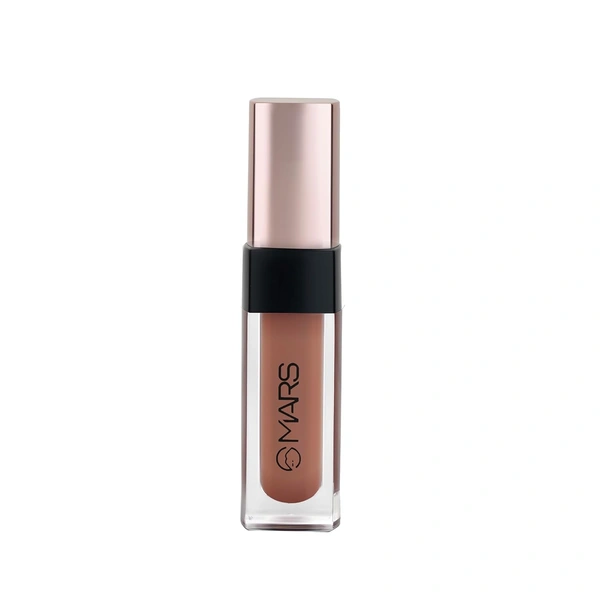 Mars Popstar Matte Liquid Mousse Lipstick 21-Pop Off (6ml) | Lightweight | Non-Sticky | Transfer-Proof & Waterproof | Long-Lasting  upto 12-Hour