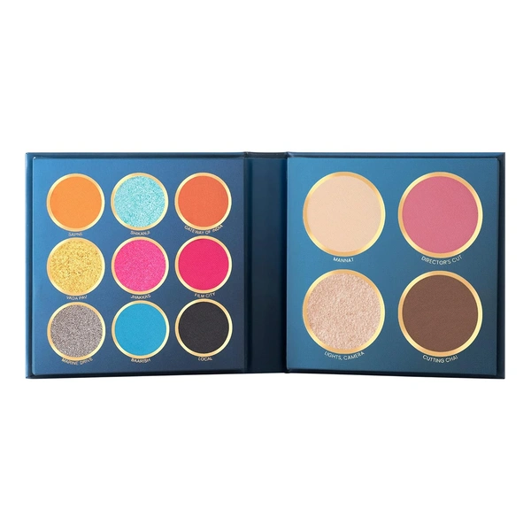 Mars The City Paradise Makeup Kit 01 Mumbai (16g) | 9 Eyeshadows | Highlighter | Blusher | Bronzer & Compact Powder | Highly Pigmented & Blendable