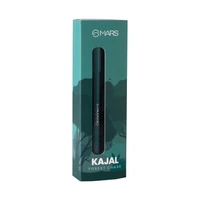 Mars MARS Won't Smudge Won't Budge Matte Kajal Pencil 1.4g Shade 05 FOREST CHASE | Smooth Glide, Waterproof, Long-Stay Kajal | Bold Blue-Black Pigment | Smudge-Proof Eye Pencil