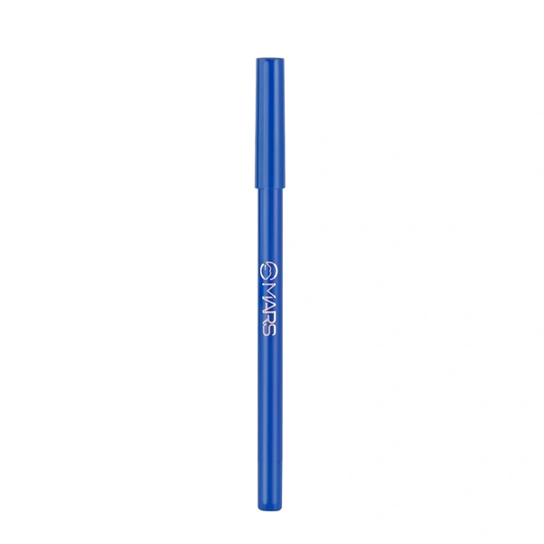 Mars MARS Won't Smudge Won't Budge Matte Kajal Pencil 1.4g Shade 02 HIGH TIDE | Smooth Glide, Waterproof, Long-Stay Kajal | Bold Blue-Black Pigment | Smudge-Proof Eye Pencil