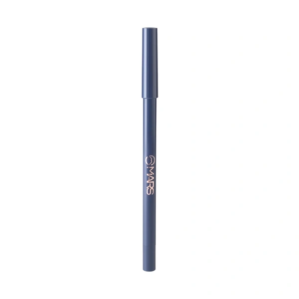 Mars MARS Won't Smudge Won't Budge Matte Kajal Pencil 1.4g Shade 06 Midnight Dreams | Smooth Glide, Waterproof, Long-Stay Kajal | Bold Blue-Black Pigment | Smudge-Proof Eye Pencil