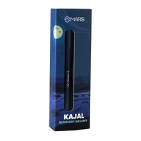 Mars MARS Won't Smudge Won't Budge Matte Kajal Pencil 1.4g Shade 06 Midnight Dreams | Smooth Glide, Waterproof, Long-Stay Kajal | Bold Blue-Black Pigment | Smudge-Proof Eye Pencil