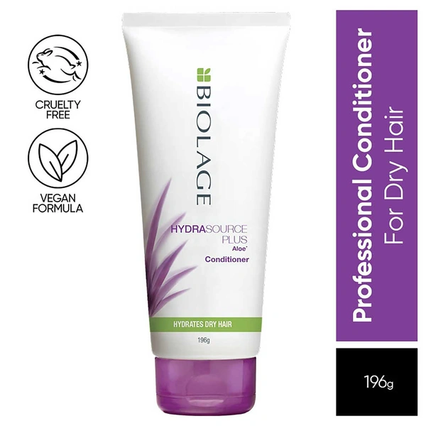Matrix Biolage Hydrasource Conditioner 196g | Deep Moisturization for Dry Hair | Hydrating & Smoothing Formula for Soft, Healthy Hair - 1