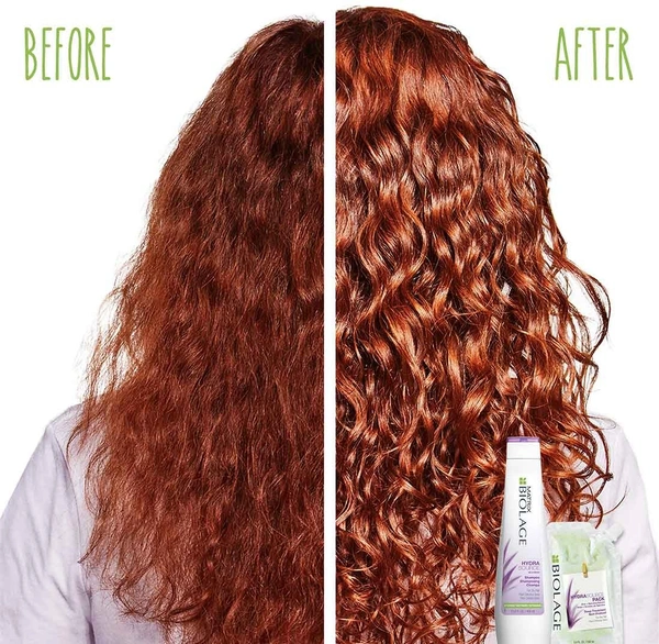 Matrix Biolage Hydrasource Plus Professional Shampoo for Dry Hair 1000 ml | Deep Hydration, Moisture Restoration & Softening for Dry | Dehydrated & Coarse Hair | (Note:By Including Additional Weight charge of Product is 69/-)