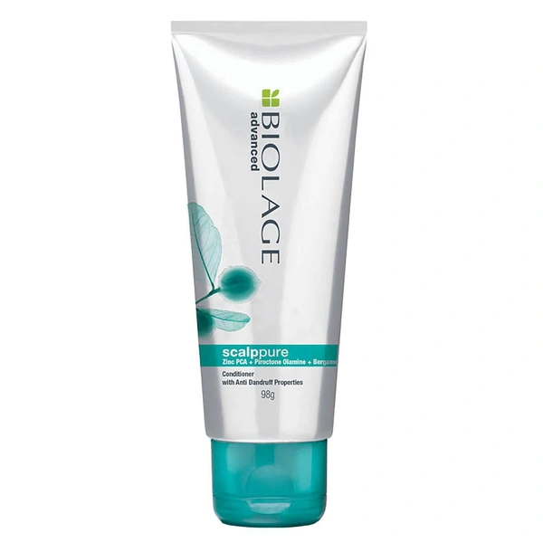 Matrix Biolage Scalppure Anti Dandruff Conditioner 98g | Purifies Scalp & Controls Dandruff | Deep Nourishment for Healthy, Flake-Free Hair - 1