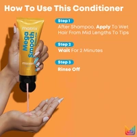 Matrix Mega Smooth Sulfate-Free Conditioner 198g | With Squalene & Bonding Blend | Gentle Care & Bond Repair | Smoothens & Protects Chemically Treated Hair