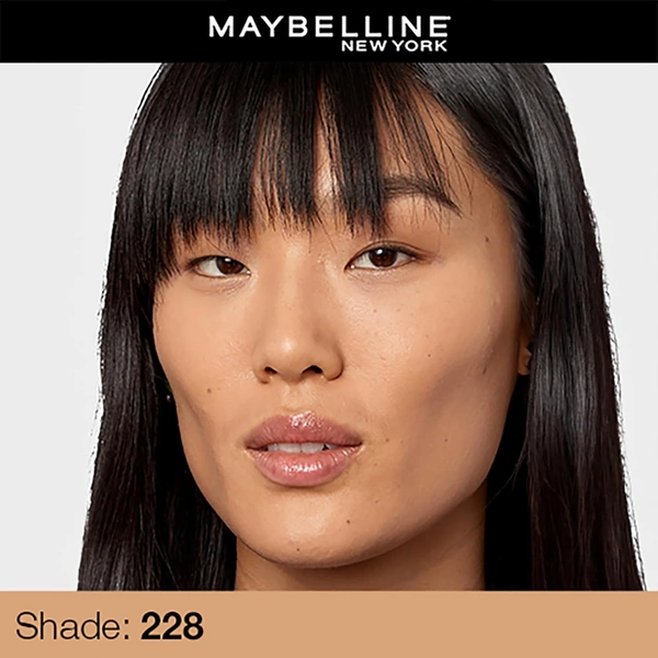 Maybelline New York Maybelline Fit Me Matte + Poreless Liquid Foundation 228 Soft Tan 30ml | SPF 22 PA++ | 16H Oil Control | Lightweight Daily Wear Foundation | Pore-Minimizing Matte Finish for Indian Skin