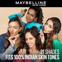Maybelline New York Fit Me Matte + Poreless Liquid Foundation 30ml with SPF 22 | Shade 115 Ivory | Oil-Control, Lightweight, Long-Wear | Smooth Matte Finish, Perfect Base