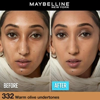 Maybelline New York Maybelline Fit Me Matte + Poreless Liquid Foundation 30ml Shade 332 Golden Caramel with SPF 22 PA++ | 16H Oil Control | Lightweight Daily Wear Foundation | Pore-Minimizing Matte Finish for Indian Skin