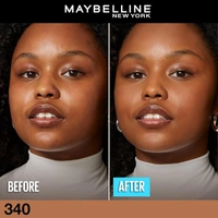 Maybelline New York Maybelline Fit Me Matte + Poreless Liquid Foundation 30ml Shade 340 Cappucino with SPF 22 PA++ | 16H Oil Control | Lightweight Daily Wear Foundation | Pore-Minimizing Matte Finish for Indian Skin
