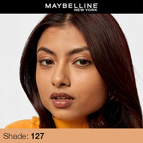 Maybelline New York Maybelline Fit Me Matte + Poreless Liquid Foundation 30ml 127 Golden Honey with SPF 22 PA++ | Lightweight Daily Wear, Pore-Minimizing, Natural Matte Finish | Perfect for Indian Skin
