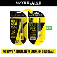 Maybelline New York Colossal Bold Liner Black | Smudge-Proof & Waterproof | Long-Lasting Bold Eyeliner with Intense Deep Black Color | Perfect for Daily Use & All-Day Wear